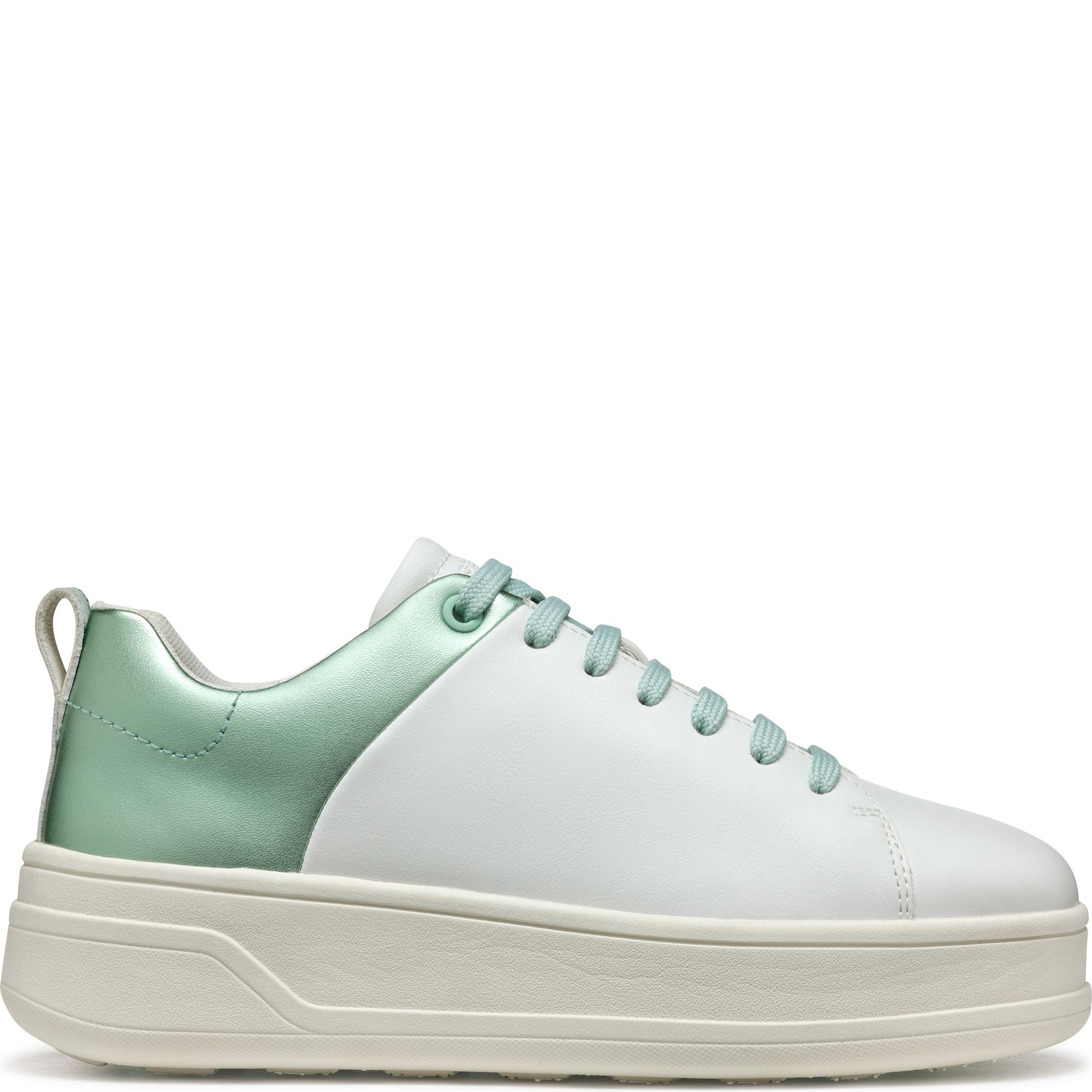 GEOX Laisvalaikio bateliai moterims, Balta, Spherica ecub leisure 1