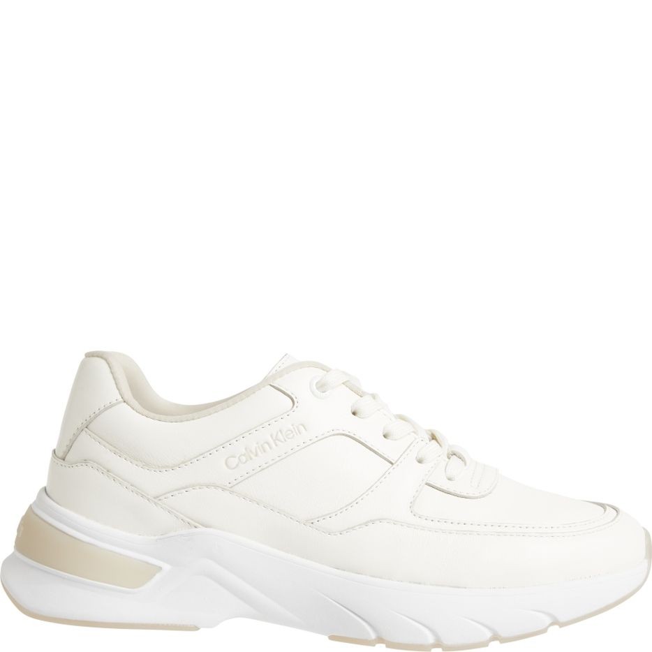 CALVIN KLEIN Sportiniai bateliai moterims, Balta, ELEVATED LACE UP 2