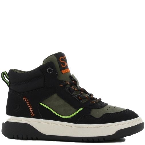 CORTINA Laisvalaikio bateliai berniukams, Juoda, Boys kids high sneakers 2