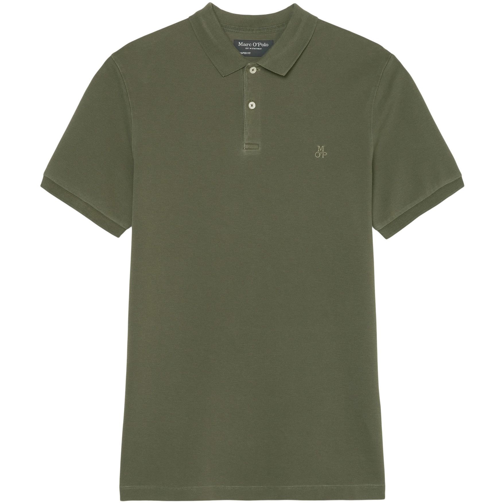 MARC O'POLO Polo marškiniai trumpos rank. vyrams, Žalia 1