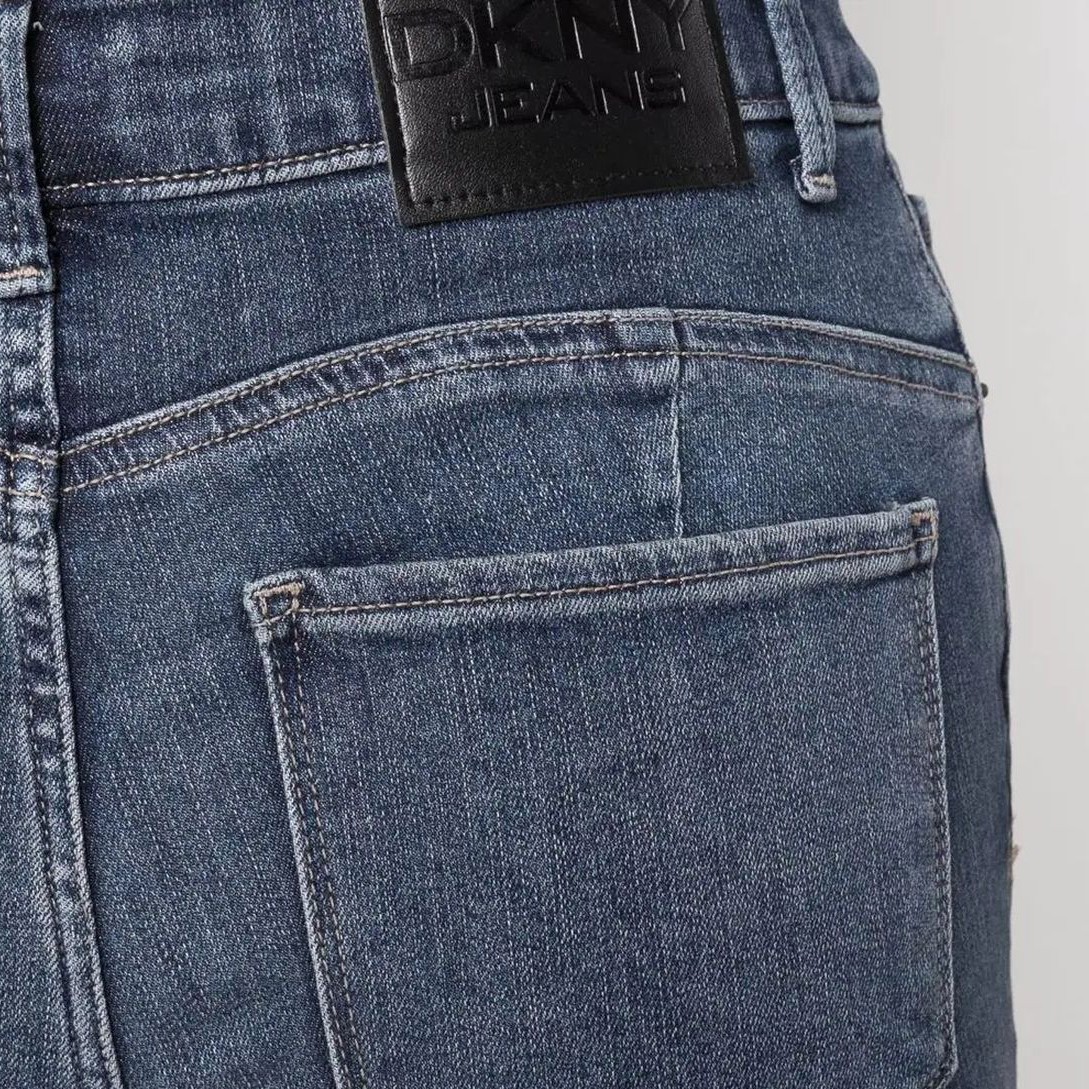 DKNY Džinsai - moterims, Mėlyna, WOMEN'S TROUSERS 4