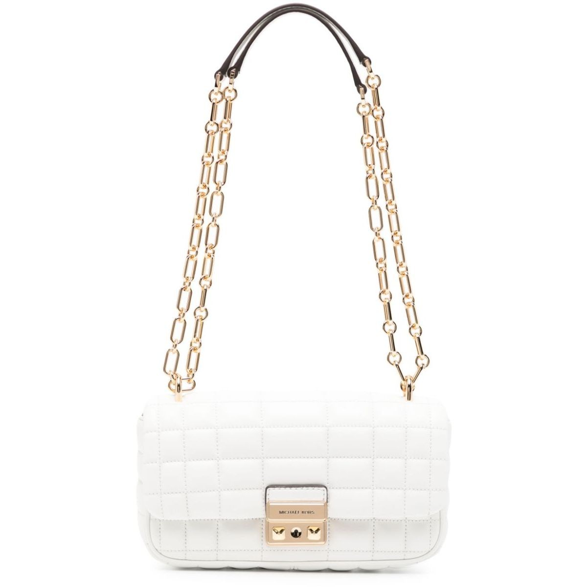 MICHAEL KORS Rankinė per petį moterims, Balta, Small tribeca shoulder bag 1