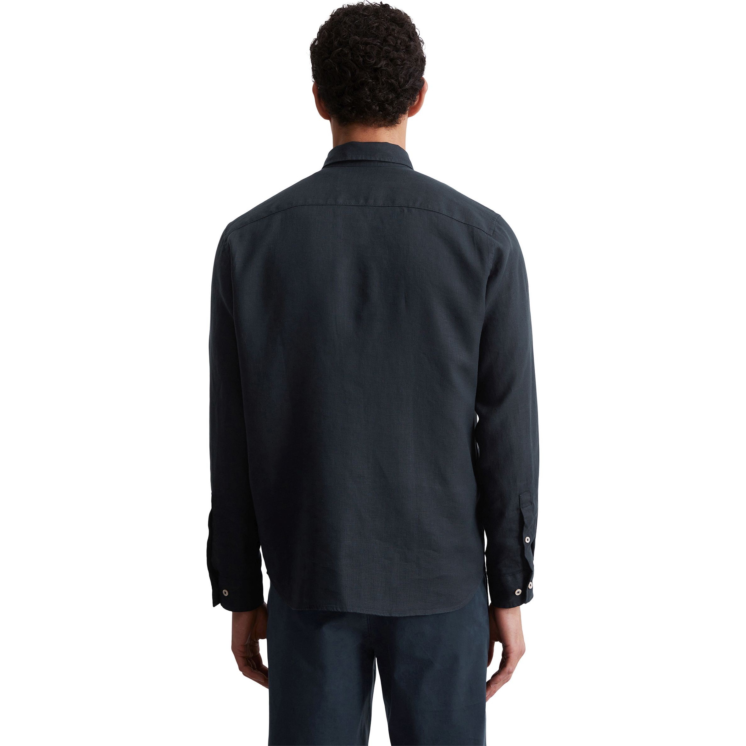 MARC O'POLO Marškiniai ilgomis rankovėmis vyrams, Mėlyna, Shirts lon M23742842318 3