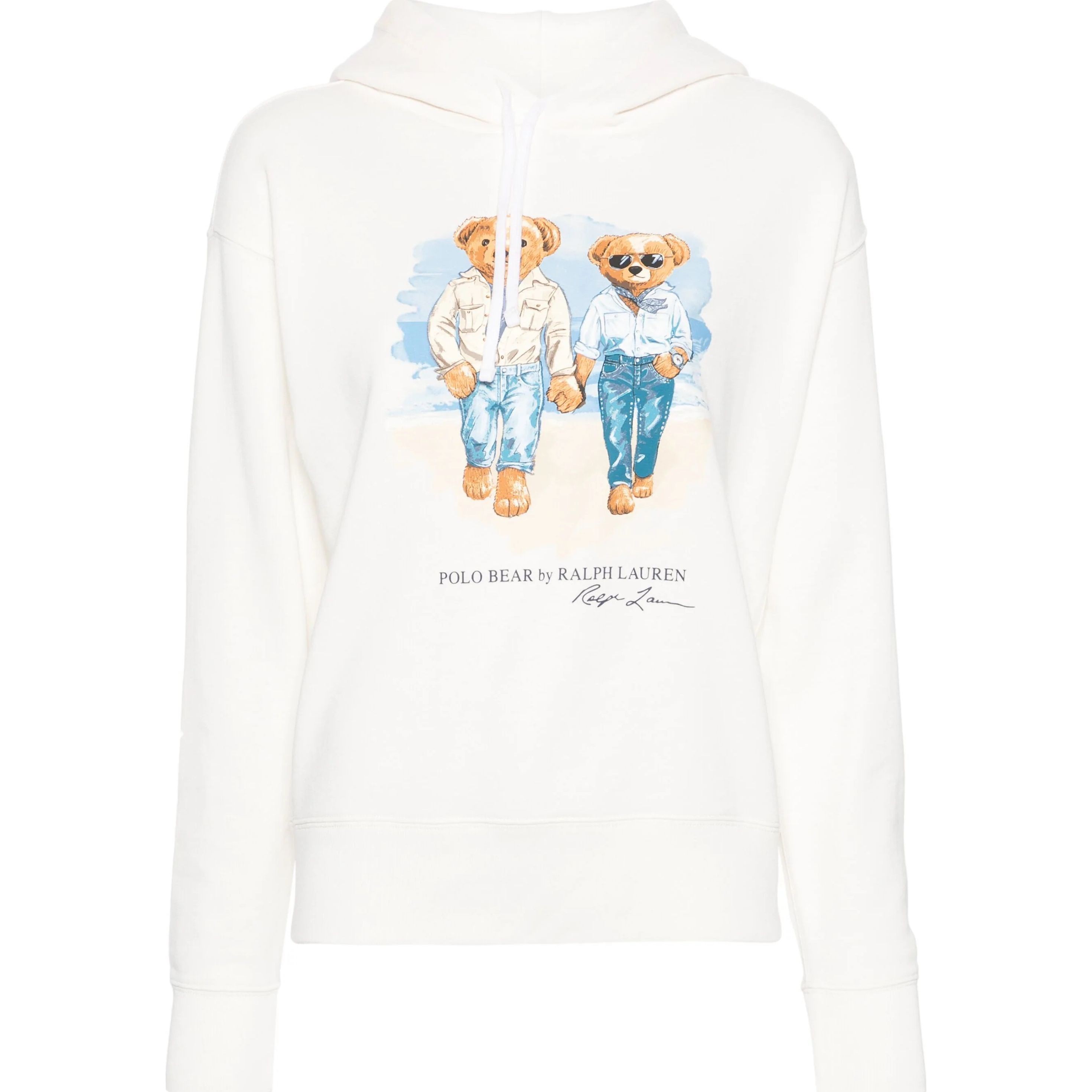 POLO RALPH LAUREN Sportinis nertinis moterims, Balta, Long sleeve sweatshirt