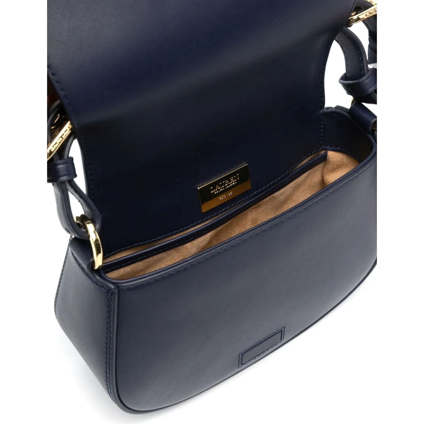 LAUREN RALPH LAUREN Rankinė per petį moterims, Mėlyna, Tanner crossbody medium 4