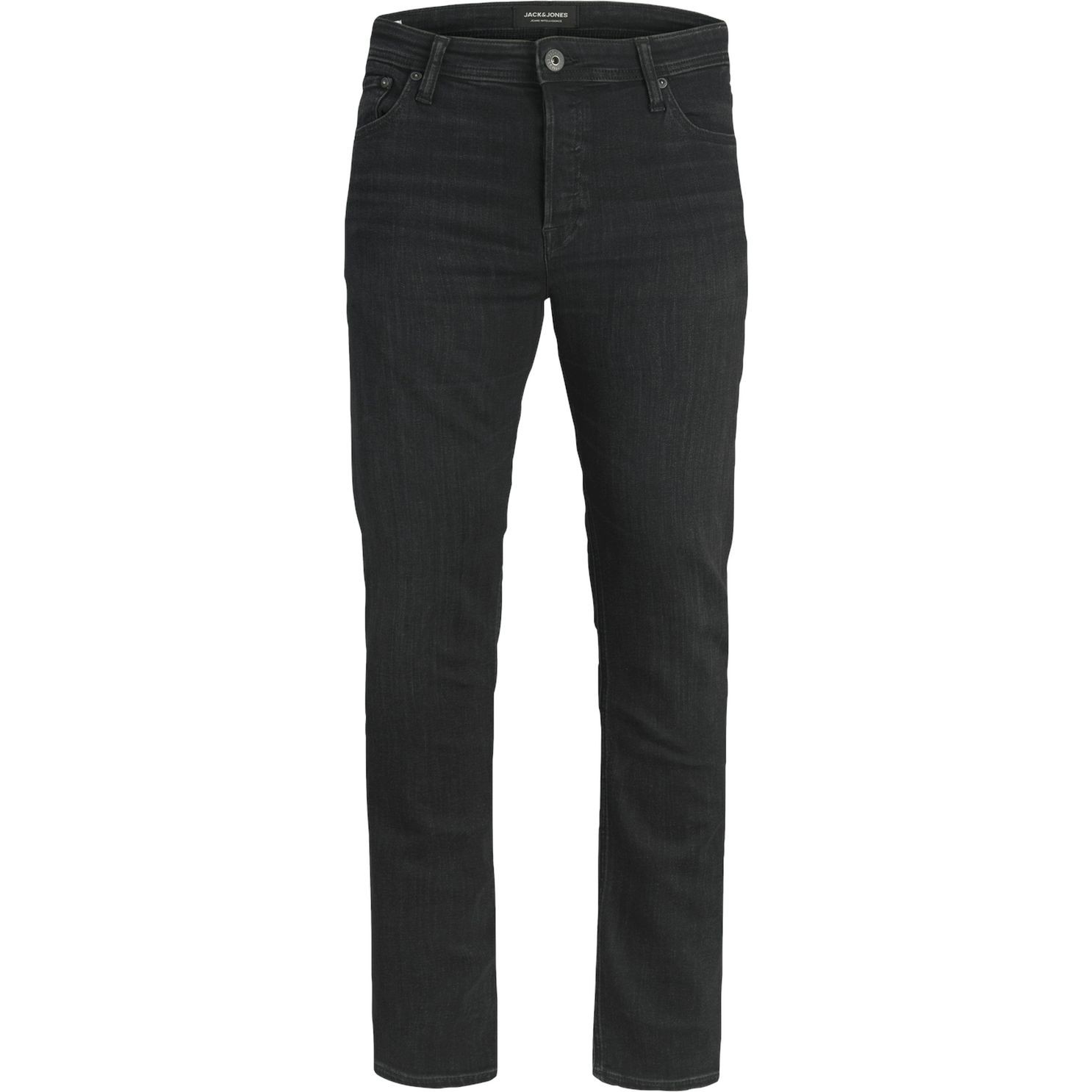 JACK & JONES Tiesūs džinsai vyrams, Juoda, džinsai 1