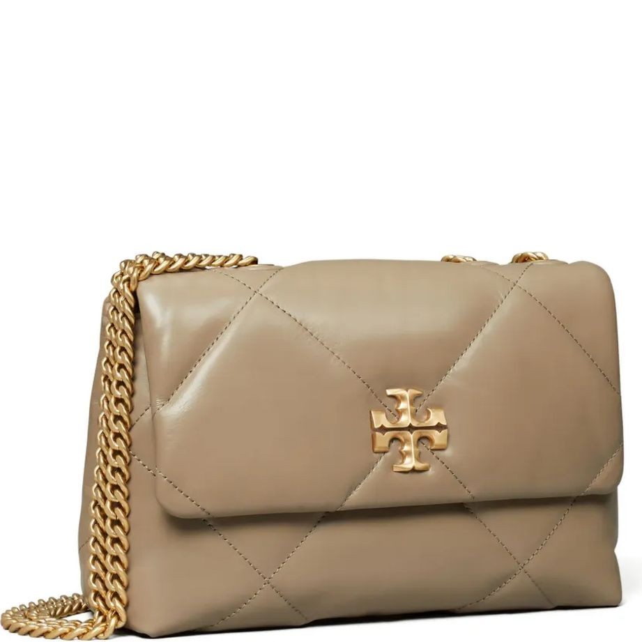 TORY BURCH Rankinė per petį moterims, Ruda, Small convertible shoulder bag 3
