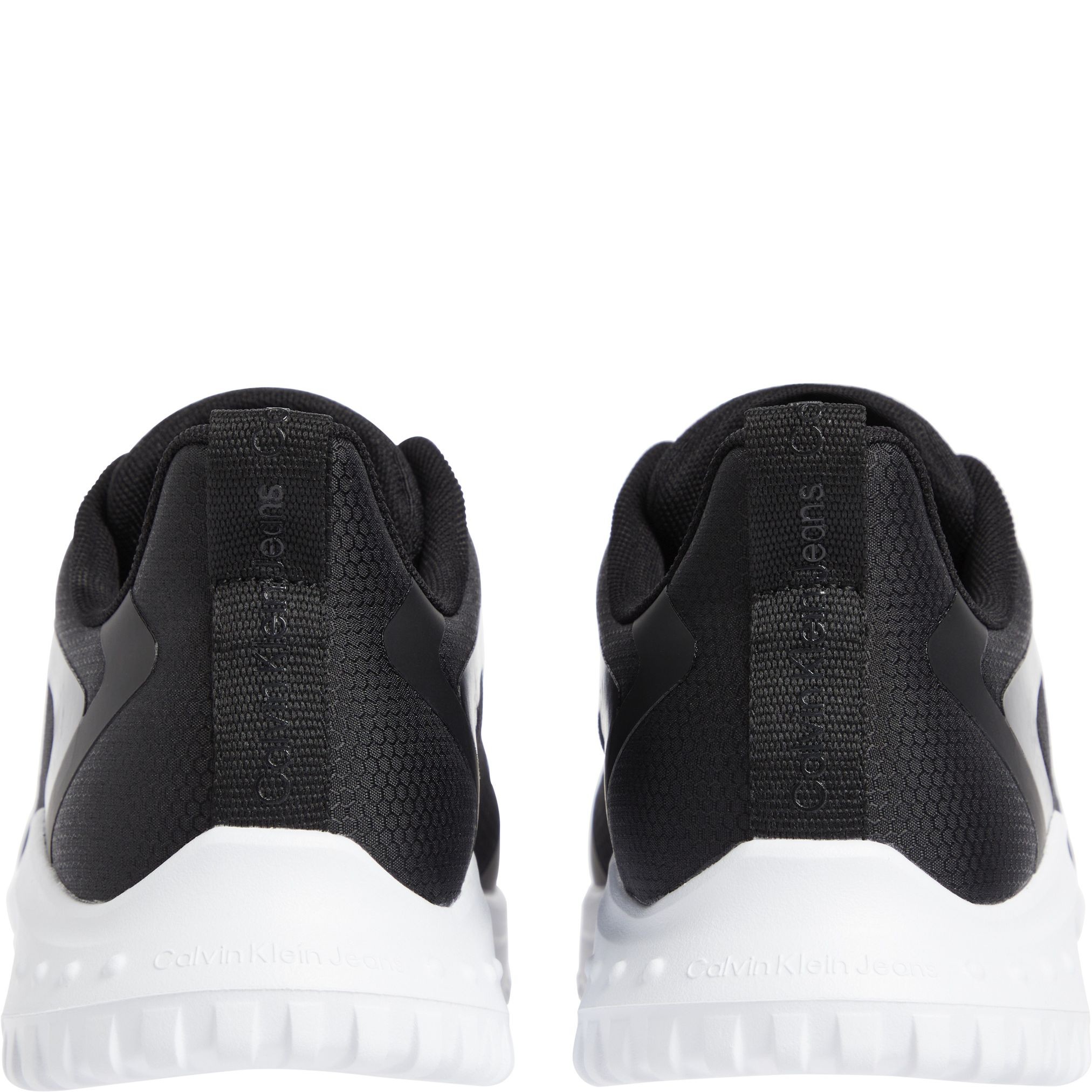 CALVIN KLEIN JEANS Laisvalaikio bateliai vyrams, Juoda, Eva runner low lace sneaker 4