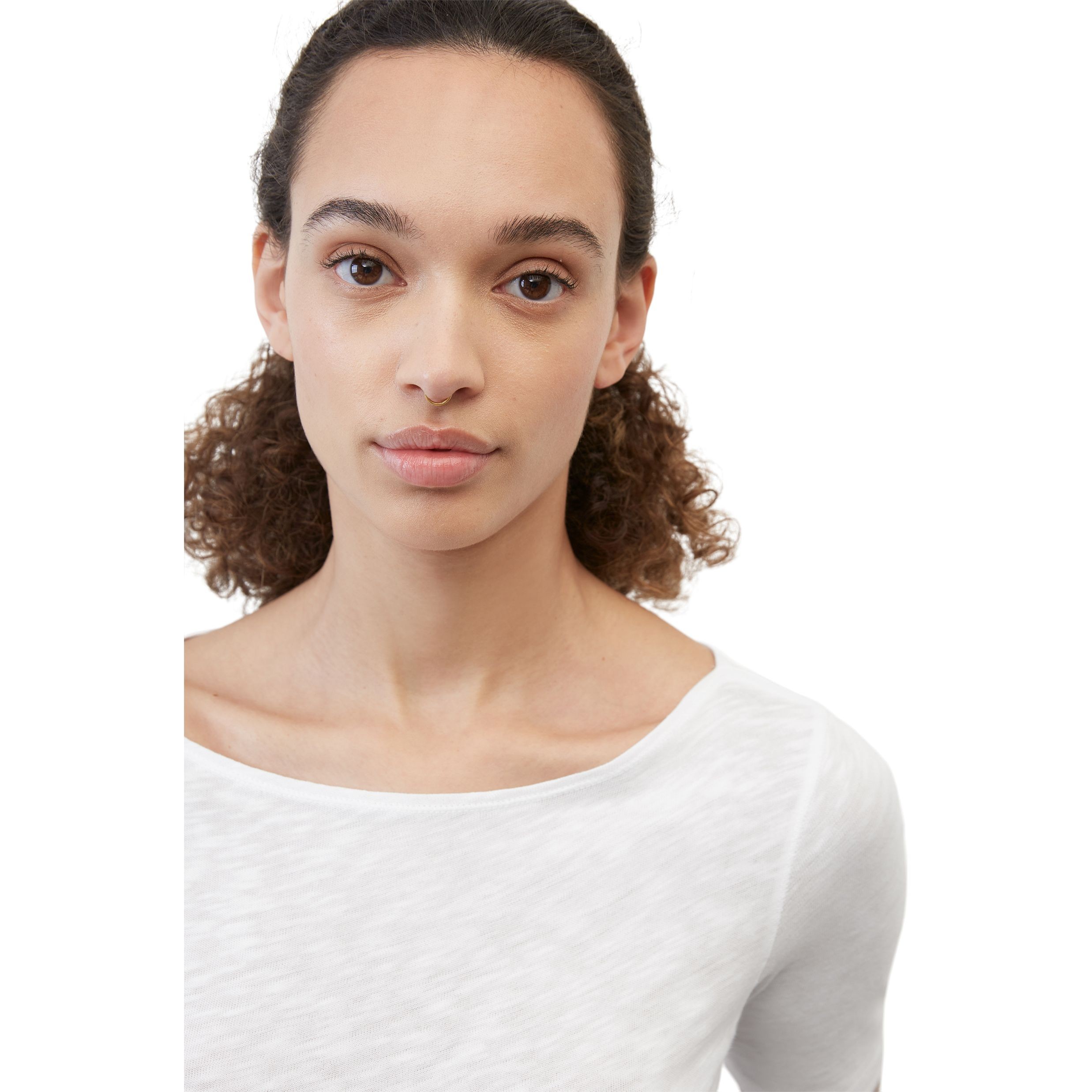 MARC O'POLO Marškinėliai moterims, Balta 4