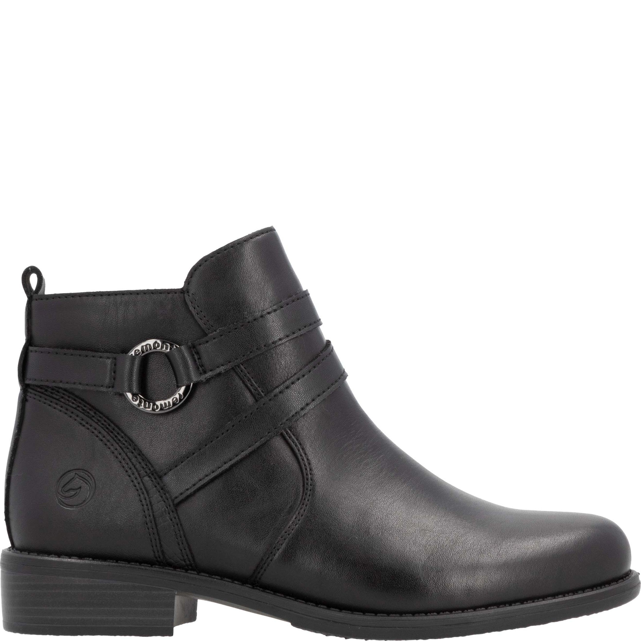 REMONTE Aulinukai moterims, Juoda, Ladies mid height boots 3