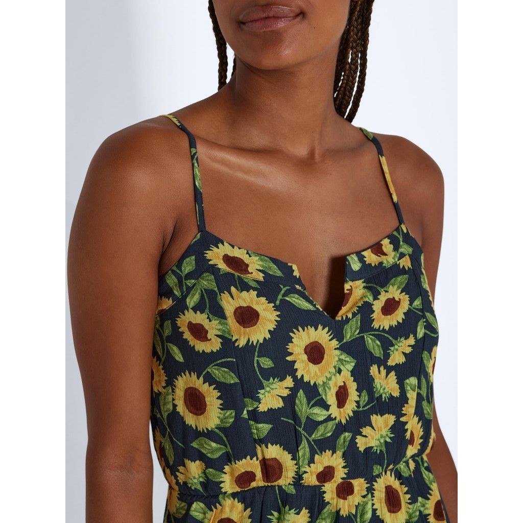 NOISY MAY Mini suknelė moterims, Mėlyna, NMSUNFLOWER S/L DRESS 4