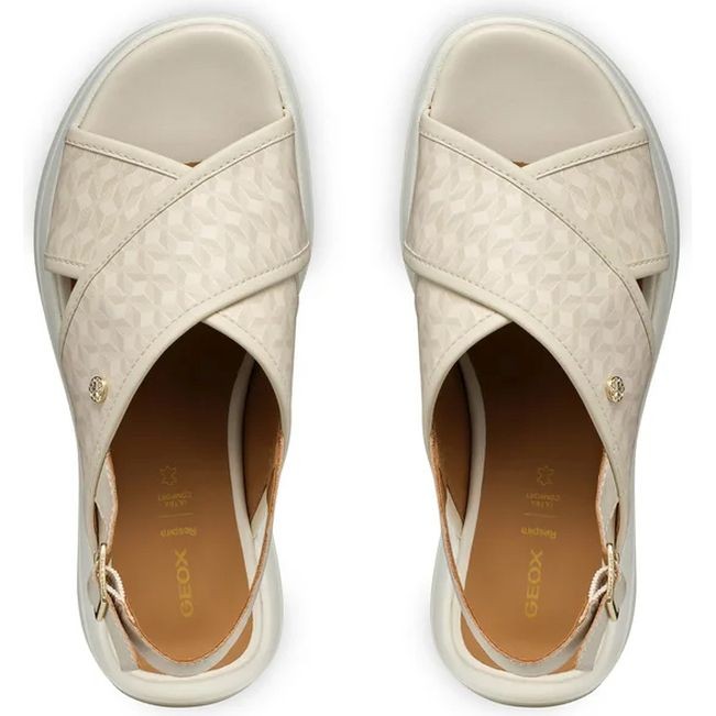 GEOX Basutės moterims, Smėlio, Spherica ecub sandals 4