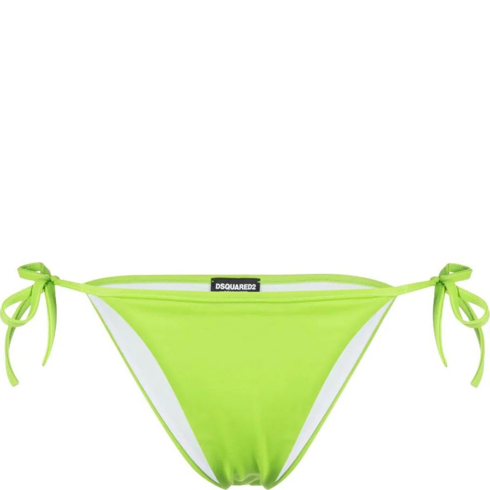 DSQUARED2 UNDERWEAR Apatinė kostiumėlio dalis moterims, Žalia, Bikini 1