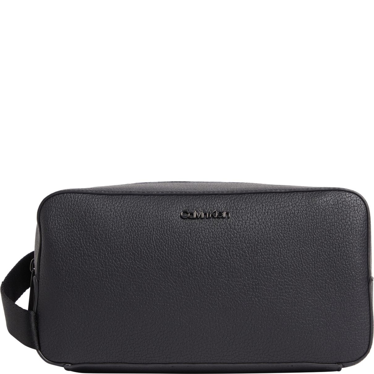 CALVIN KLEIN Kosmetinė vyrams, Juoda, Diagonal washbag 1