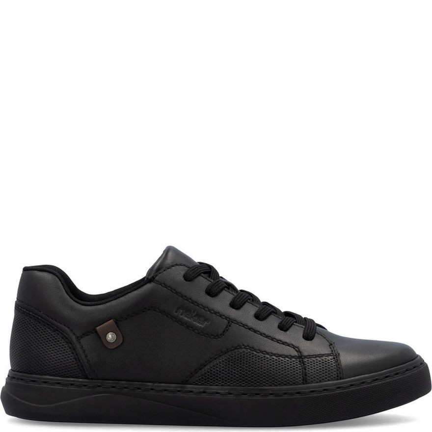 RIEKER Laisvalaikio bateliai vyrams, Juoda, Sneakers 2