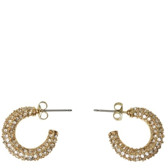 PIECES Auskarai moterims, Geltona, FPBEKKA HOOP EARRINGS 1