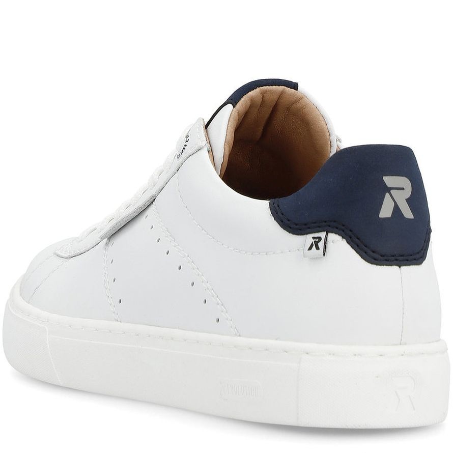 RIEKER Laisvalaikio bateliai vyrams, Balta, LEISURE 5