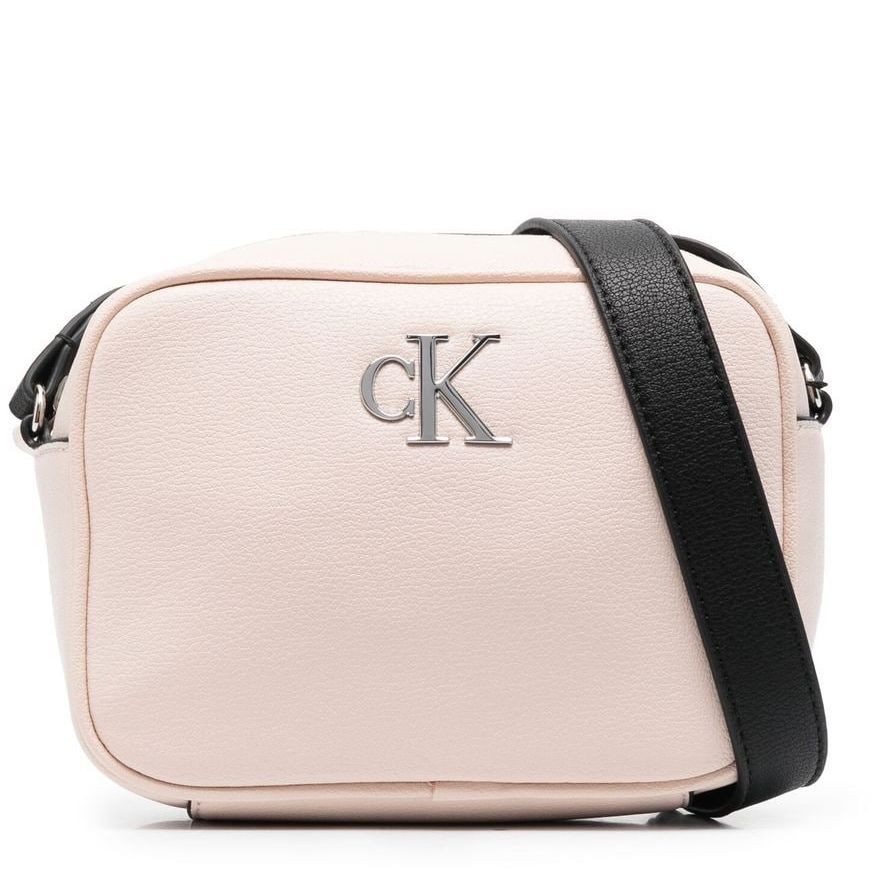 CALVIN KLEIN JEANS Rankinė per petį moterims, Rožinė, Minimal monogram camera bag 1