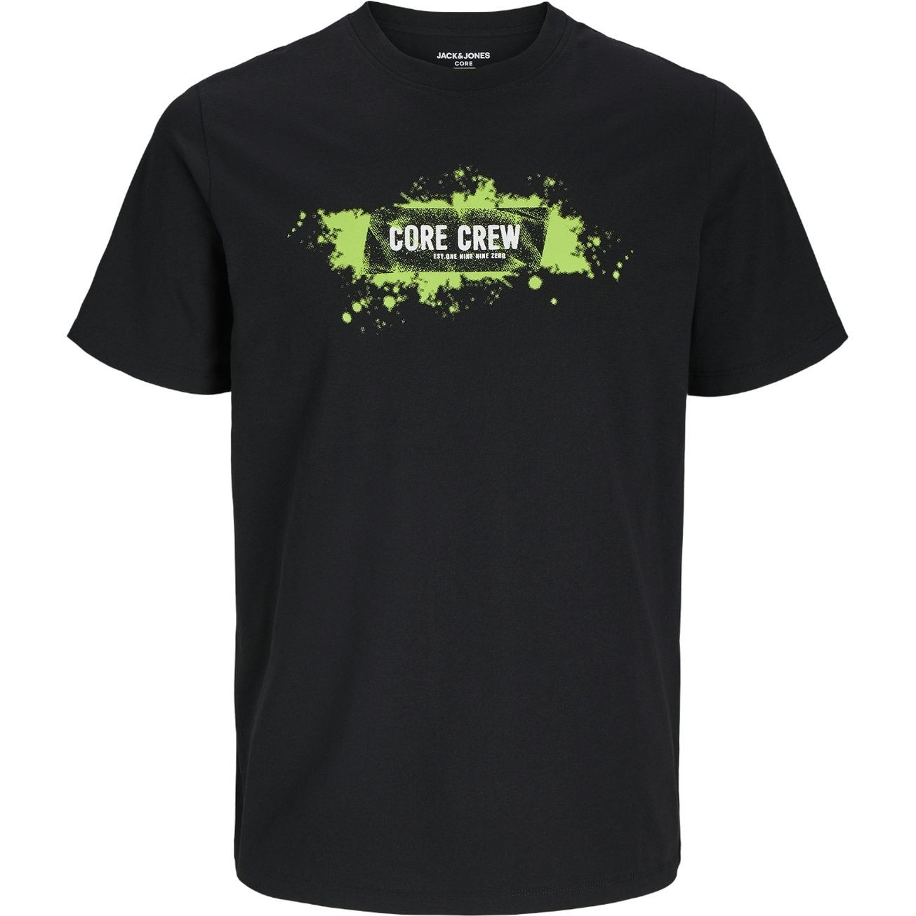 JACK & JONES Marškinėliai vyrams, Juoda, Star tee