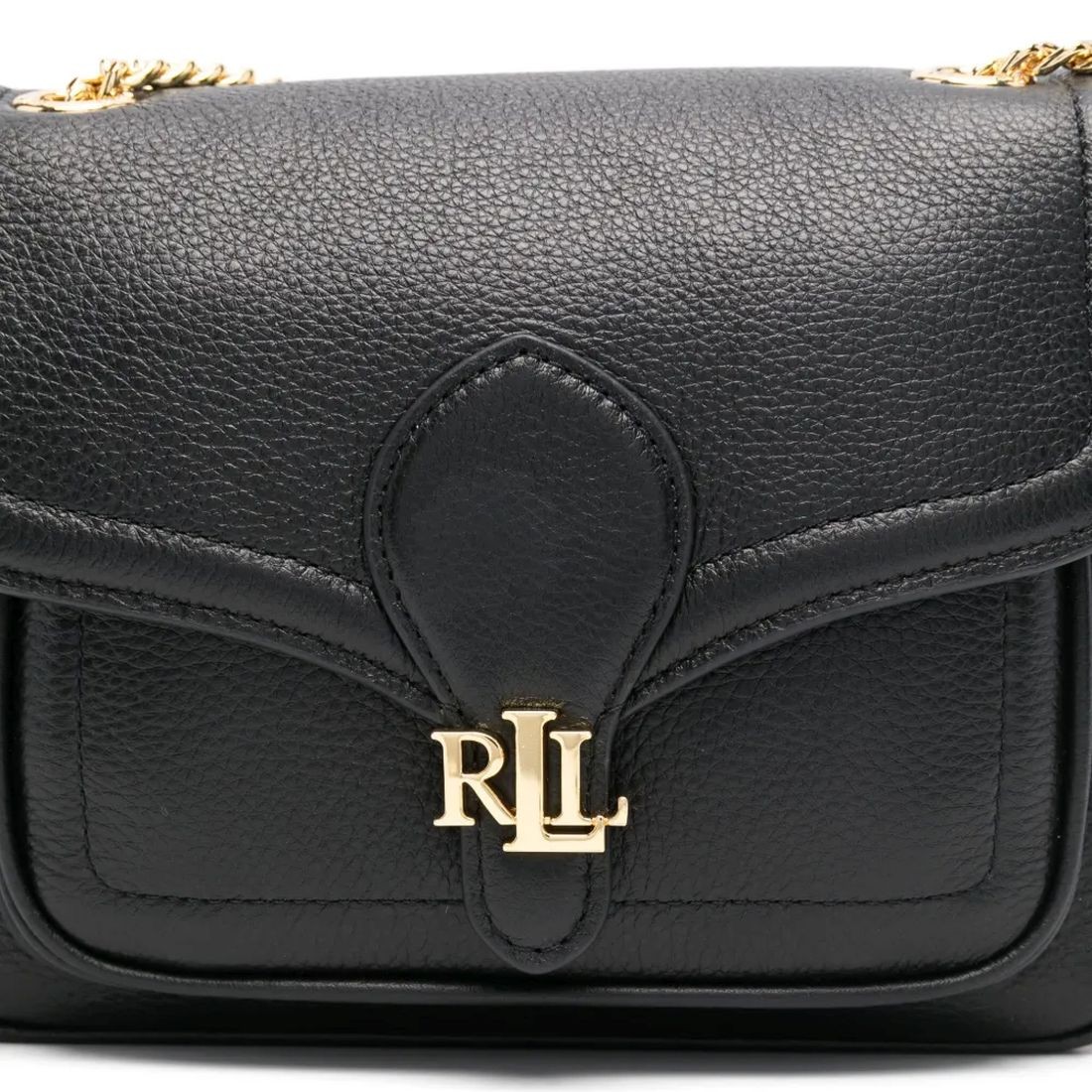 LAUREN RALPH LAUREN Rankinė per petį moterims, Juoda, Bradley sm shoulder bag small 3