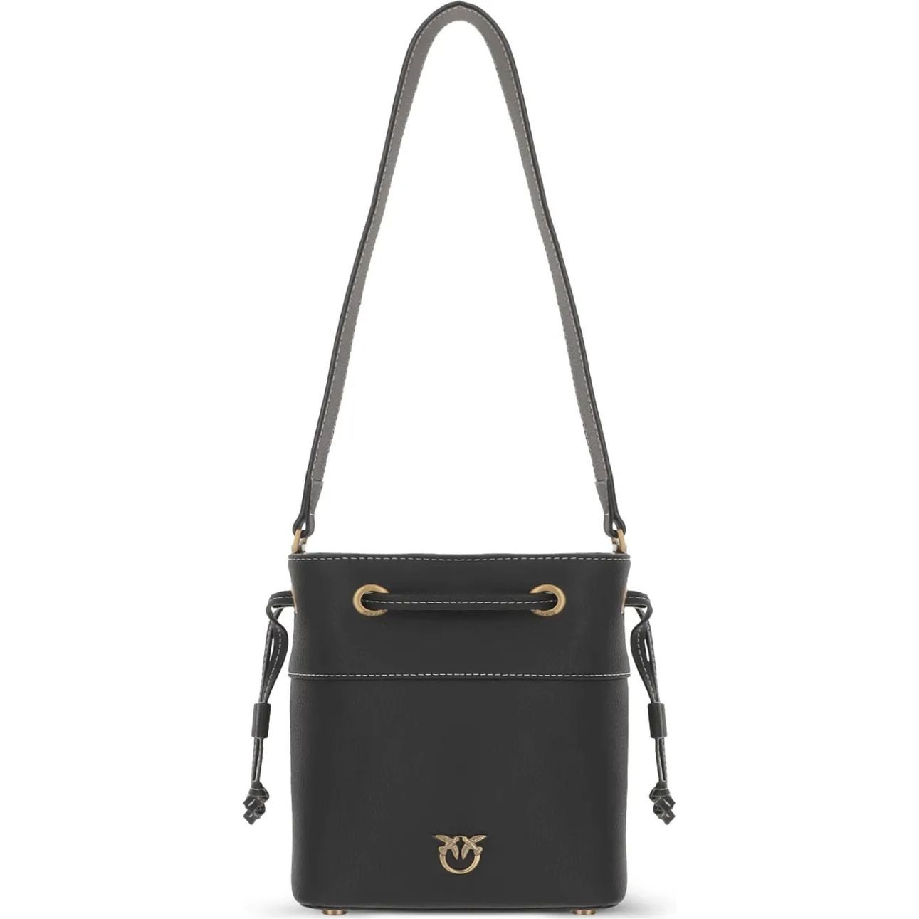 PINKO Rankinė per petį moterims, Juoda, Secchiello mini should bag 1