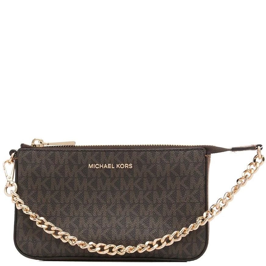 MICHAEL KORS Rankinė per petį moterims, Ruda, MD chain pouchette 1