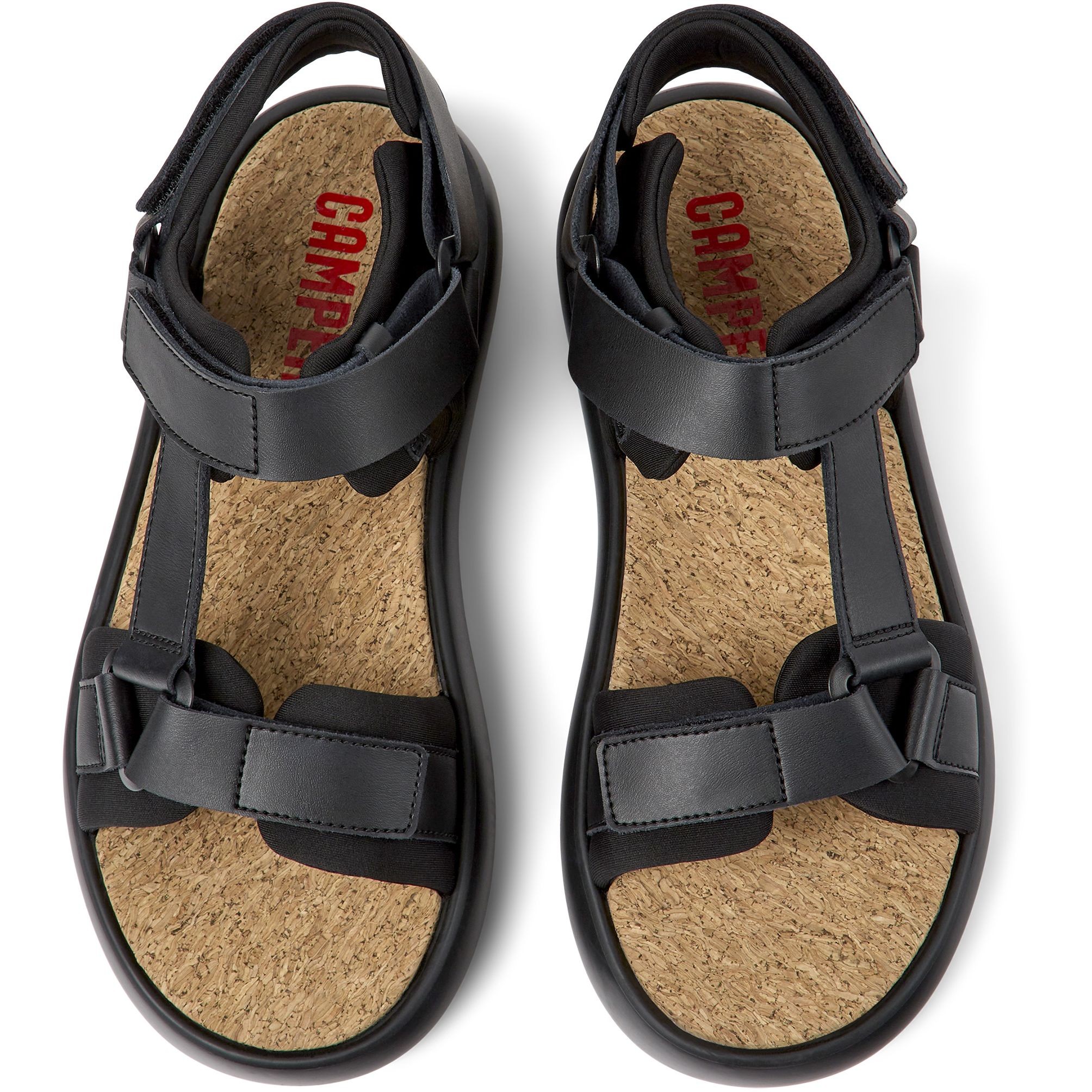 CAMPER Basutės vyrams, Juoda,  Sandals 3