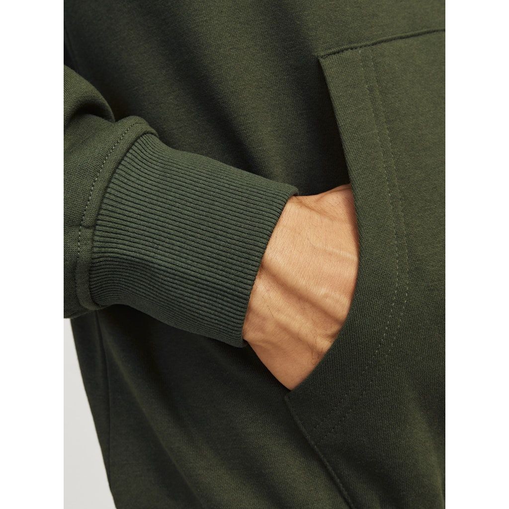 JACK & JONES Džemperis vyrams, Chaki, Hak kai sweat hood 7