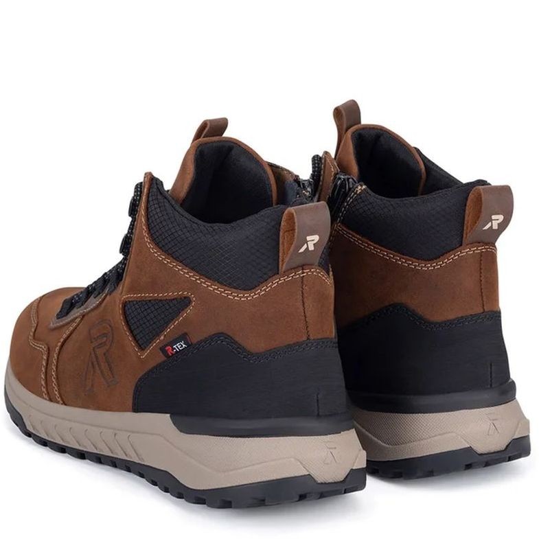 RIEKER EVOLUTION Aulinukai vyrams, Ruda, Men's boots 3