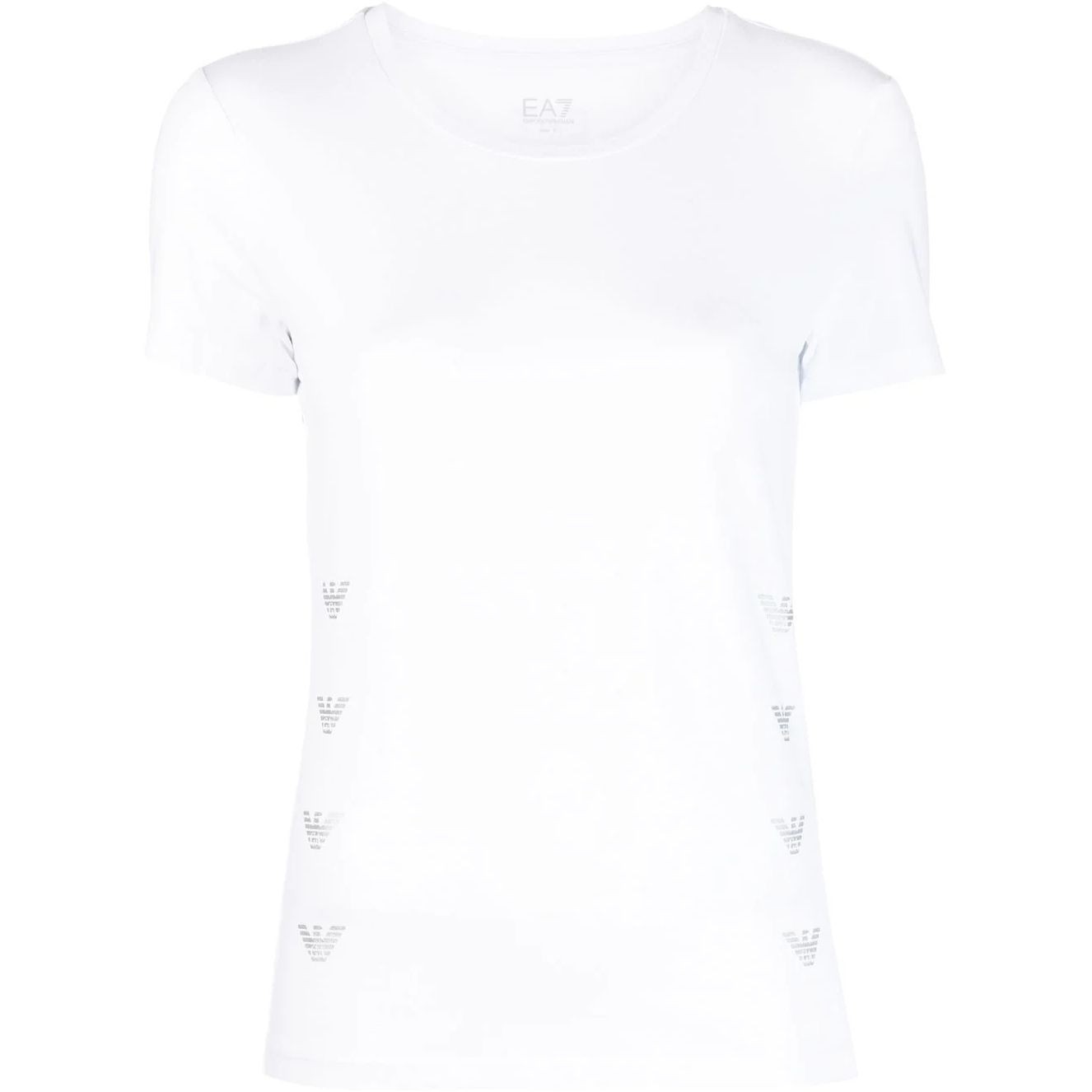 EA7 Marškinėliai trump. rankovėmis moterims, Balta, T-shirt 1