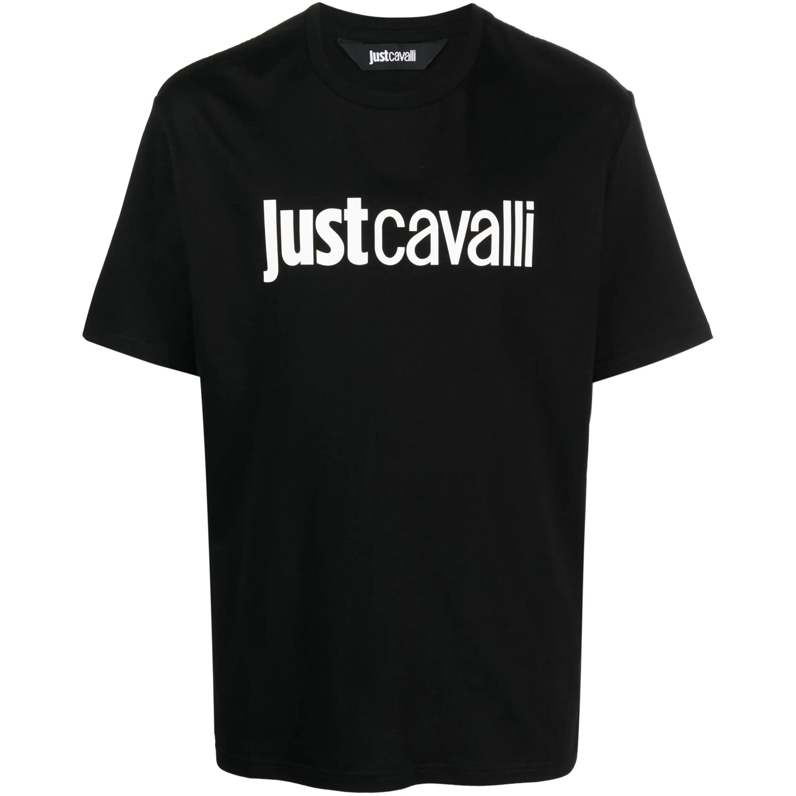 JUST CAVALLI Marškinėliai trump. rankovėmis vyrams, Juoda, Short sleeve t-shirt 1