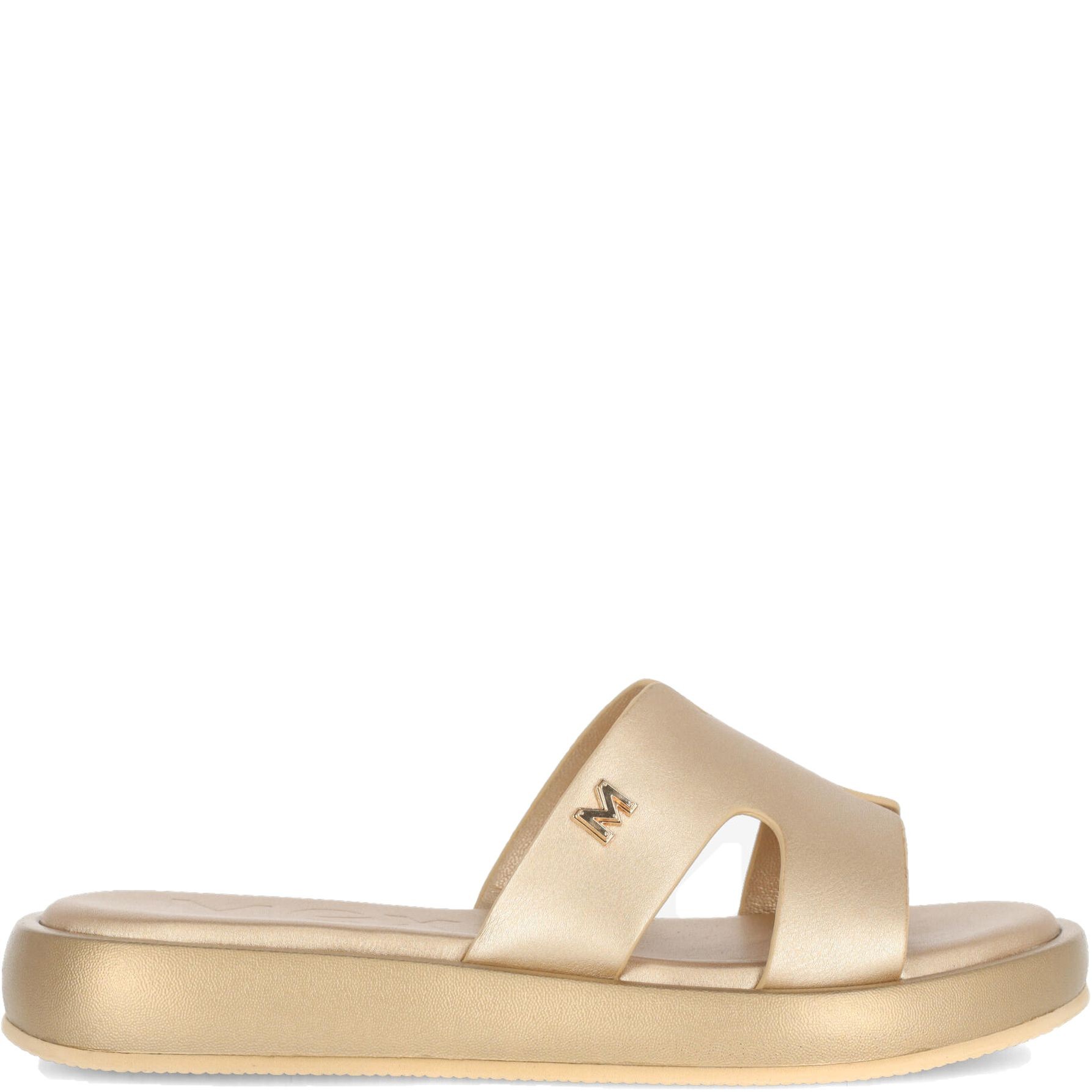 MEXX Šlepetės moterims, Auksinė, Lotus slippers 2