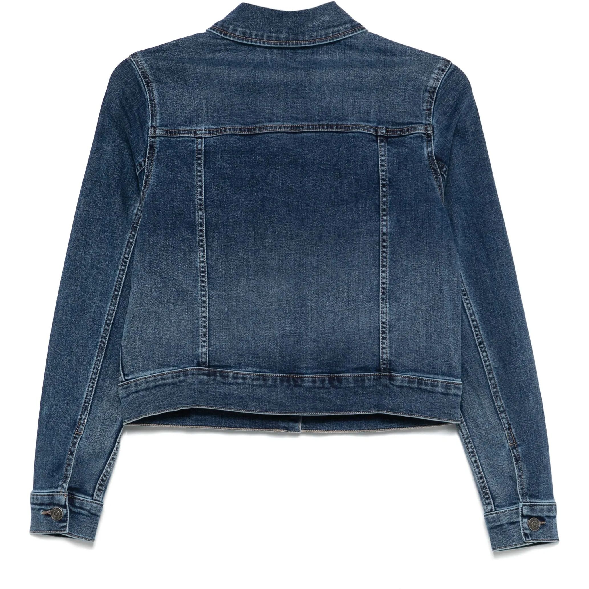 DKNY Džinsinis švarkas moterims, Mėlyna, Trucker jacket 2