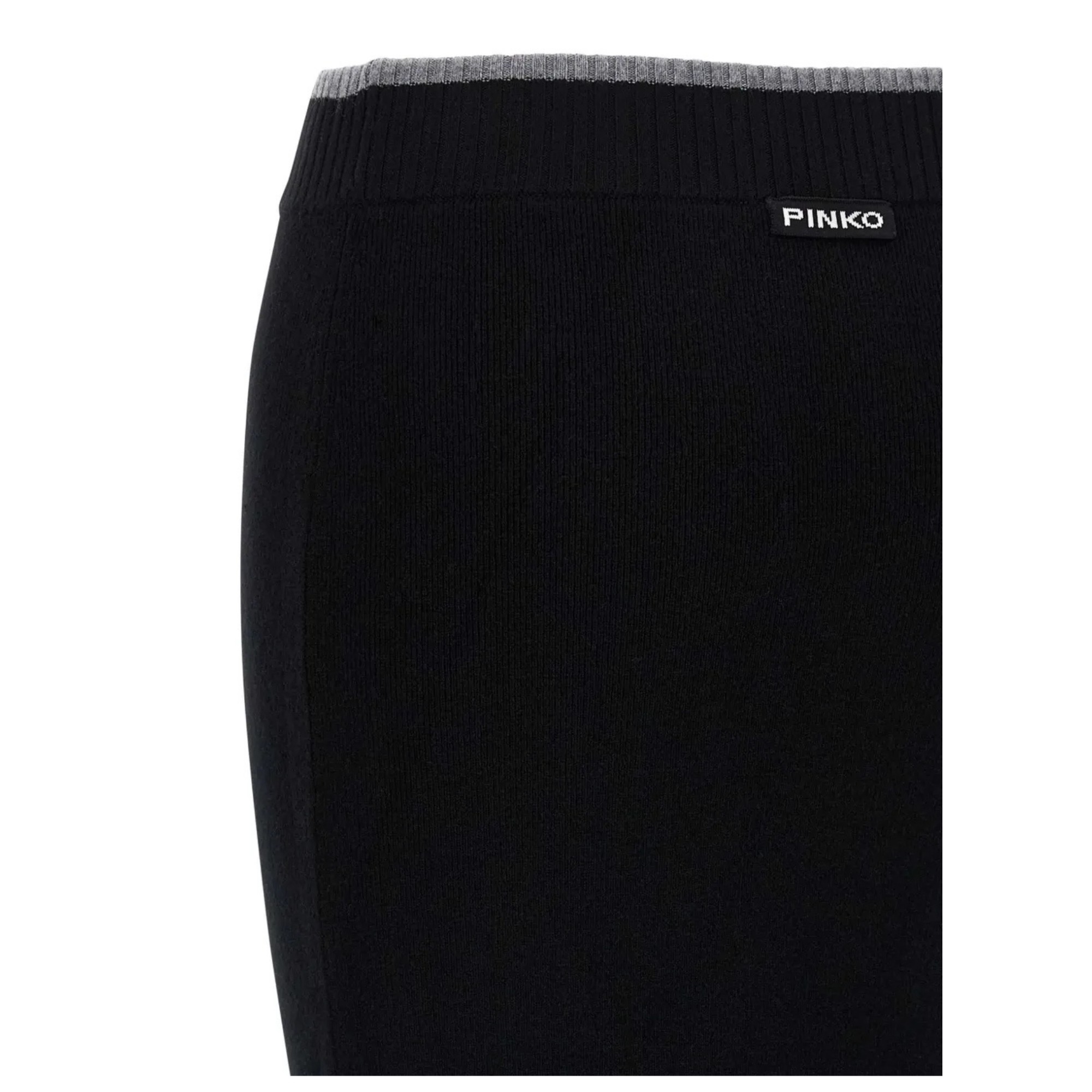 PINKO Midi sijonas moterims, Juoda, Nuova guinea skirt 1