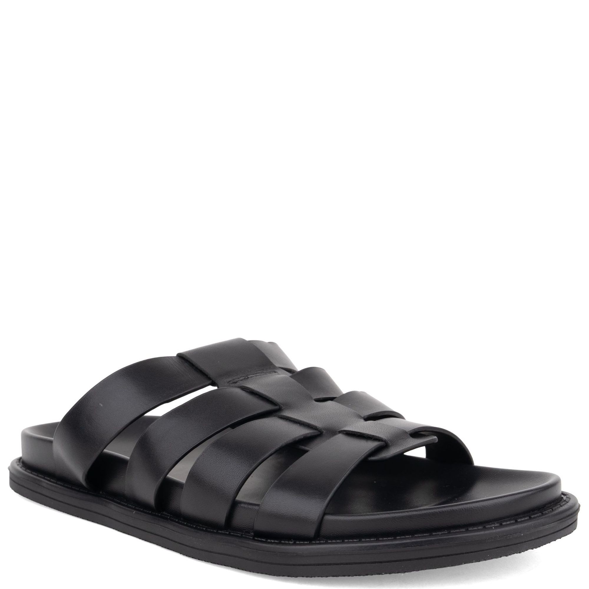 ALBERTO GOZZI Šlepetės vyrams, Juoda, Slippers 1