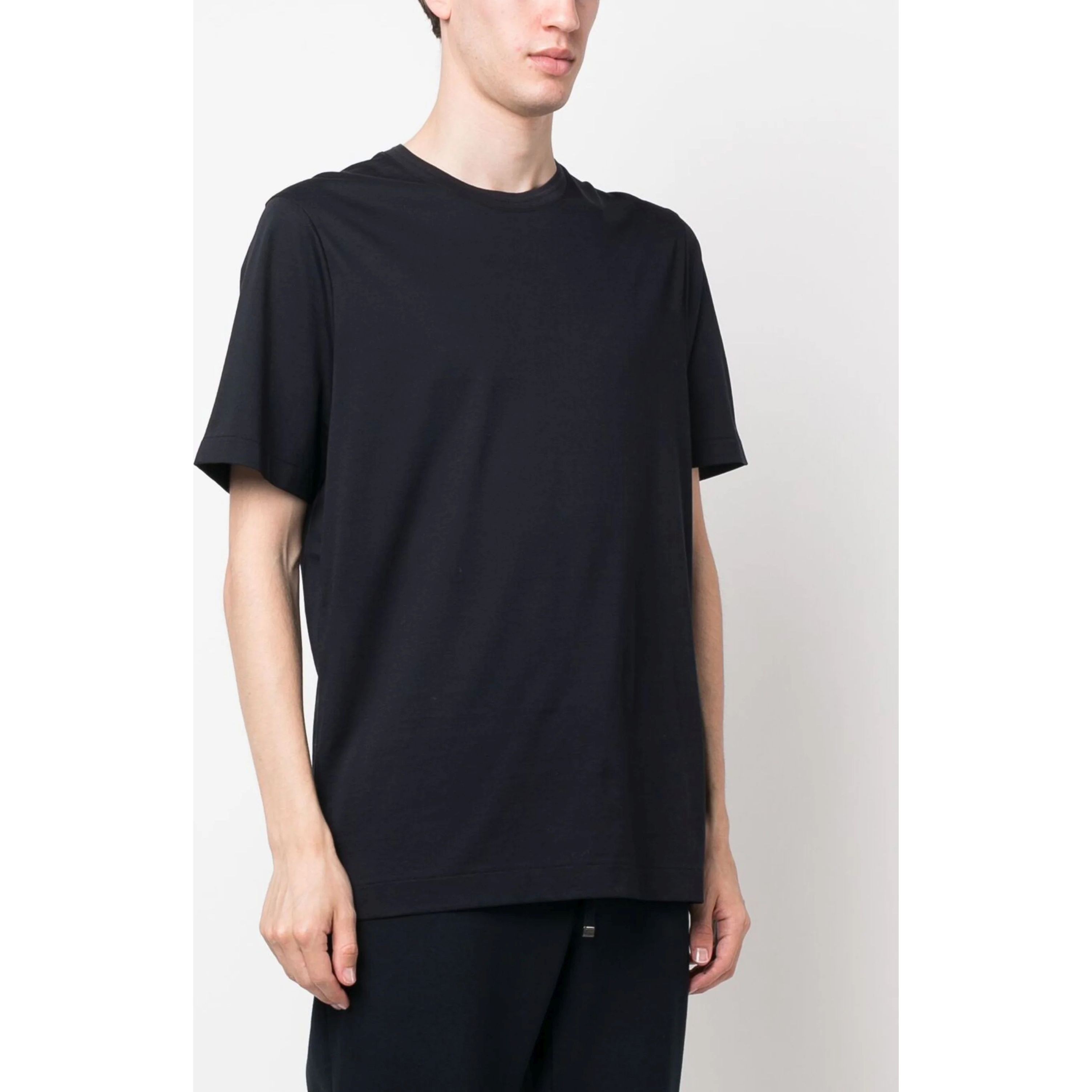 TOMMY HILFIGER Marškinėliai trump. rankovėmis vyrams, Mėlyna, Dc mercerized tee 2