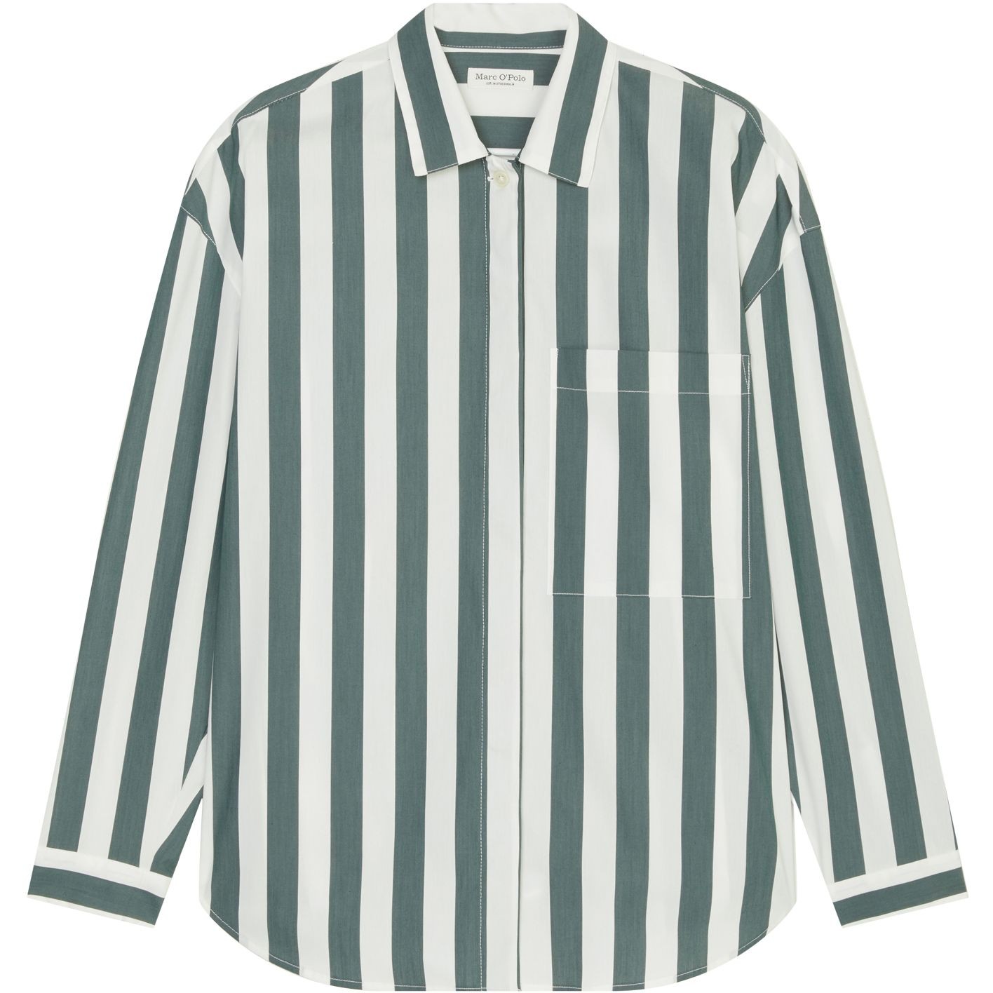 MARC O'POLO Marškiniai ilgomis rankovėmis moterims, Marga 1
