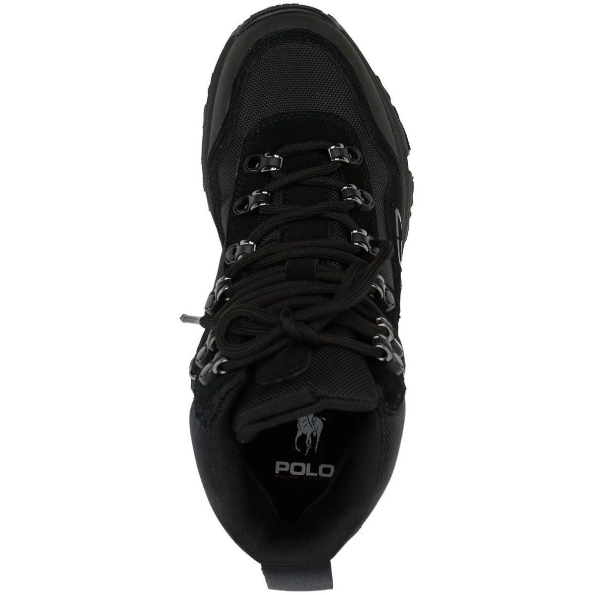 POLO RALPH LAUREN Sportiniai bateliai vyrams, Juoda, Low top lacesneakers 4