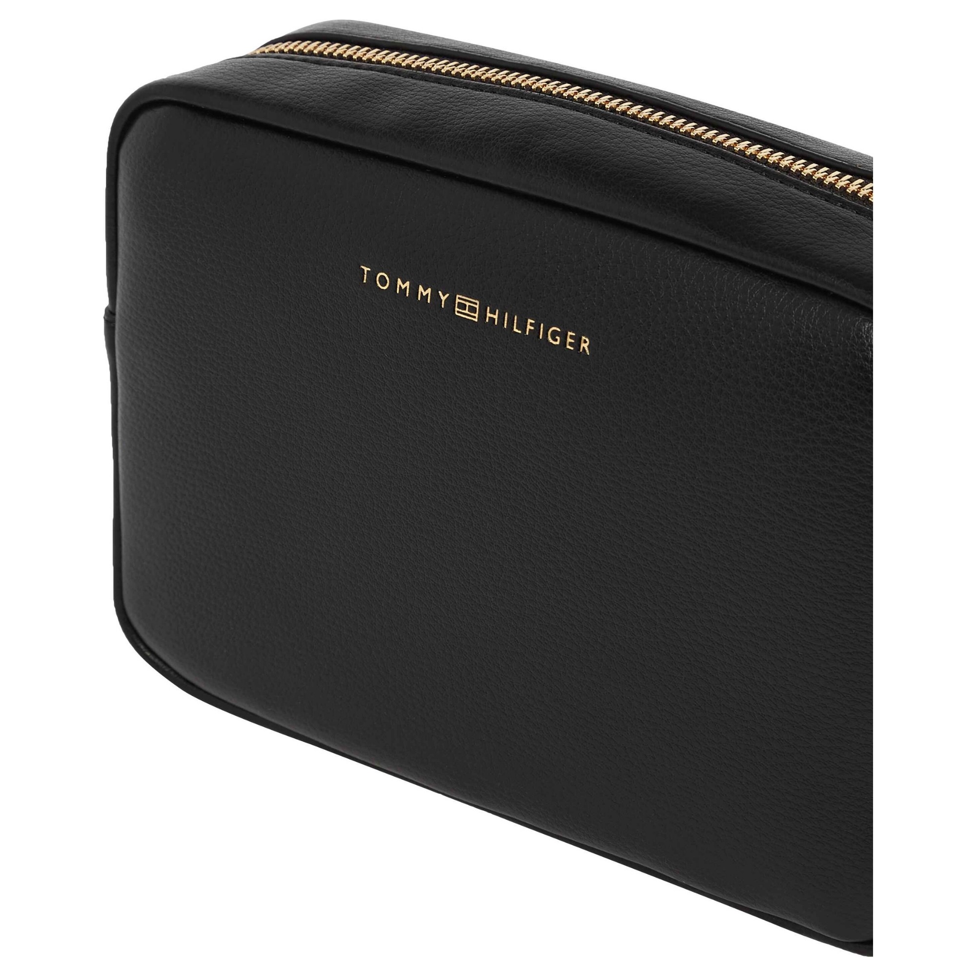 TOMMY HILFIGER Rankinė per petį moterims, Juoda, TH logotape camera bag 3