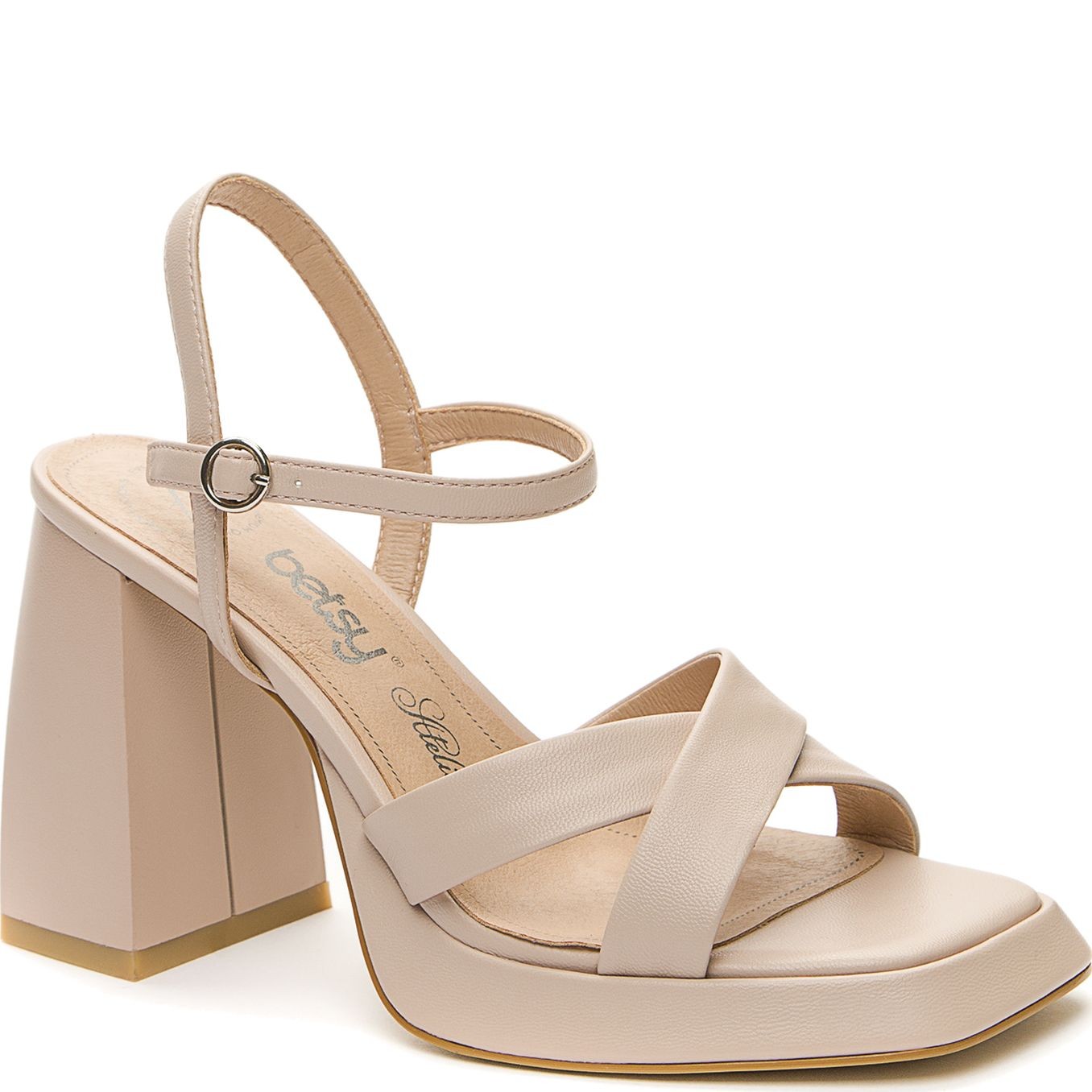 BETSY Aukštakulniai moterims, Smėlio, PUMPS