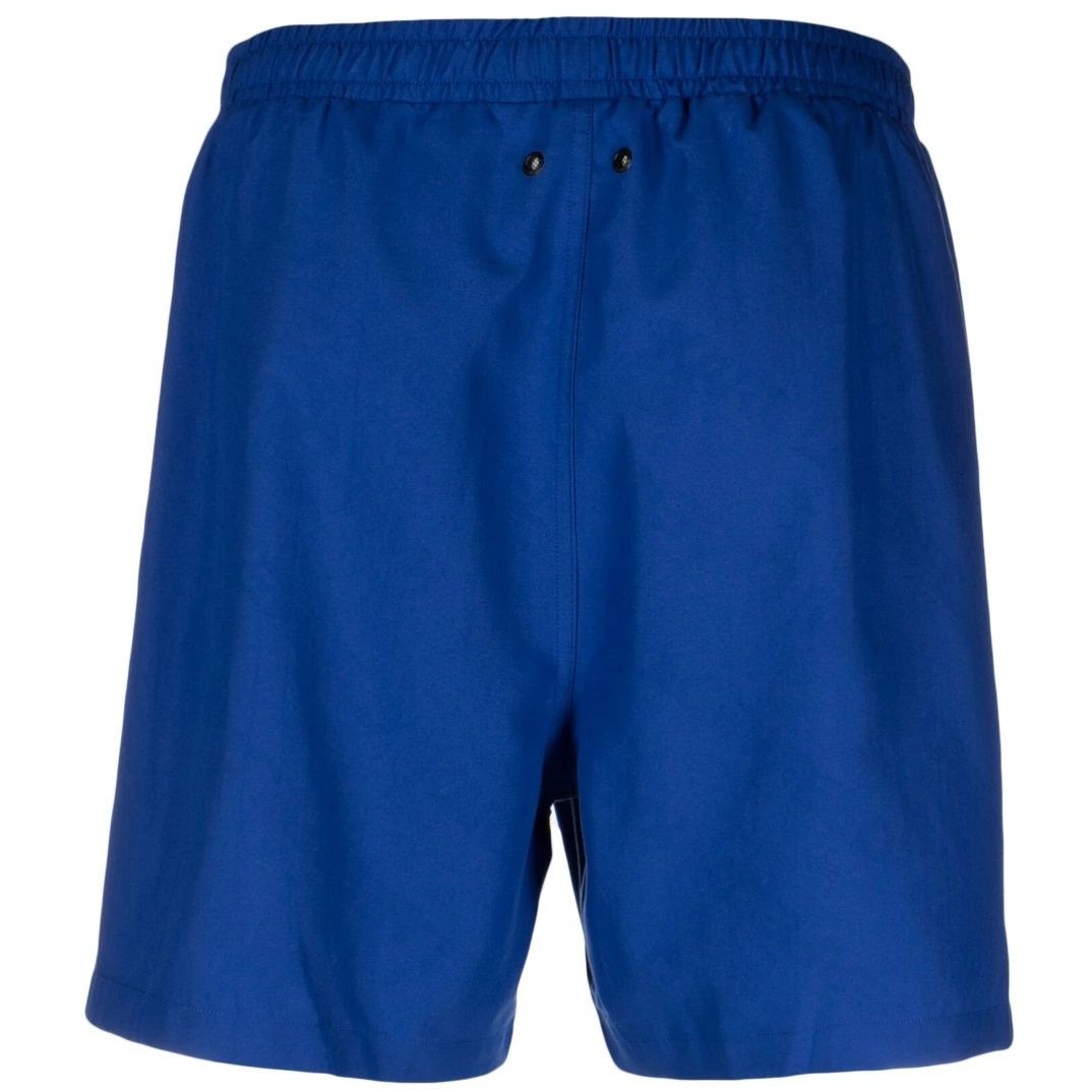 KARL LAGERFELD Apatinė kostiumėlio dalis vyrams, Mėlyna, Tonal aop med boardshorts 2