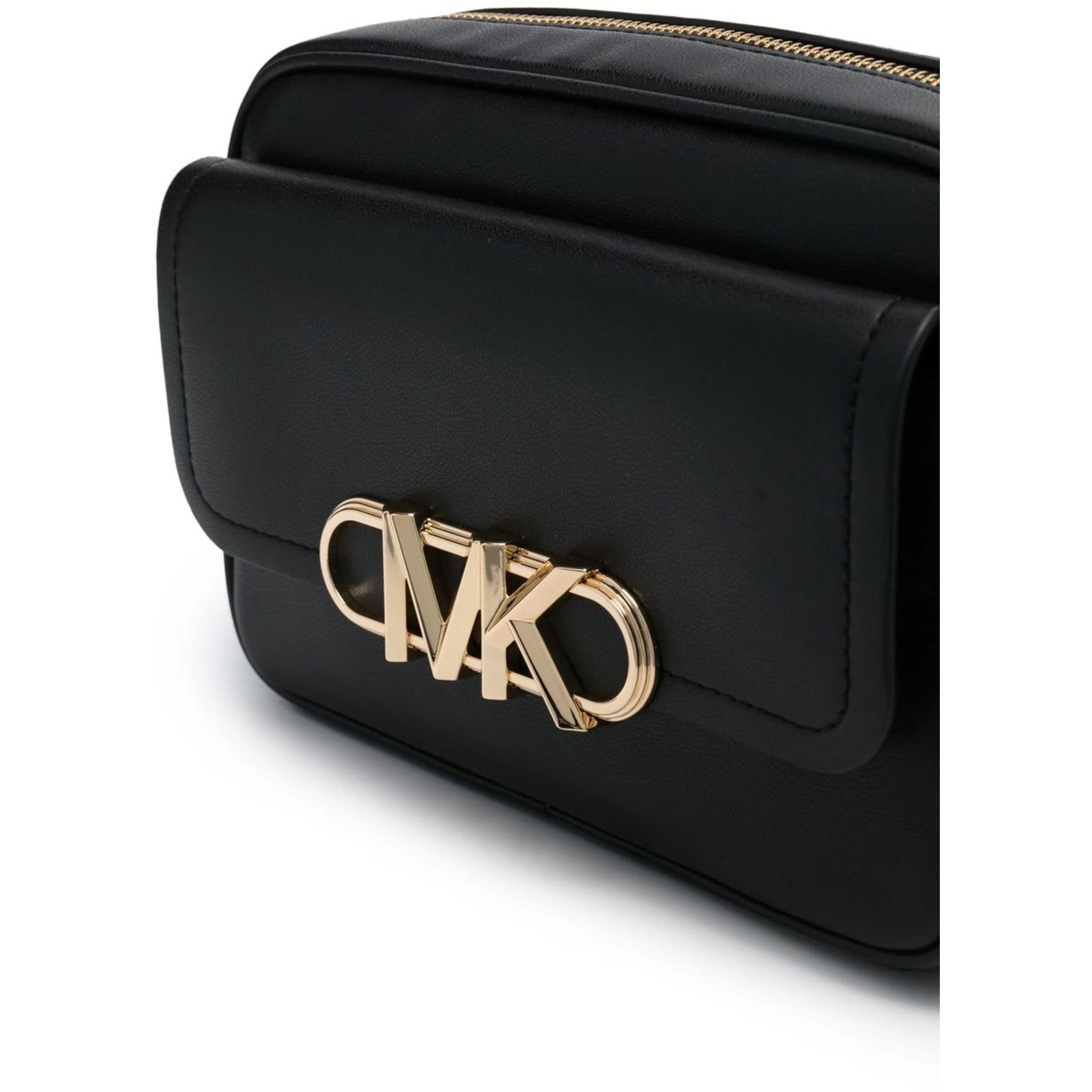 MICHAEL KORS Rankinė per petį moterims, Juoda, Medium chain camera crossbody 3