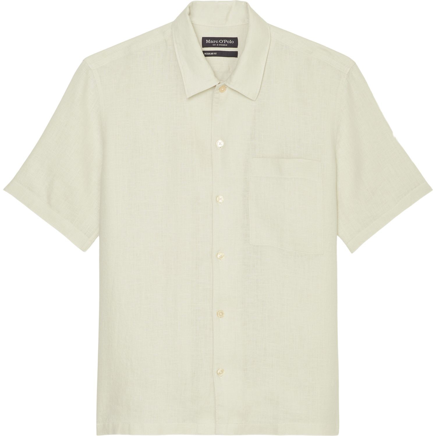 MARC O'POLO Marškiniai trump. rankovėmis vyrams, Smėlio 1