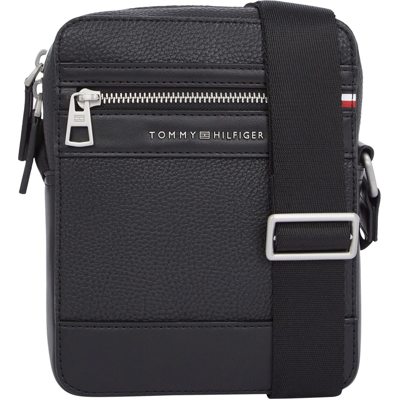 TOMMY HILFIGER Rankinė per petį vyrams, Juoda, Central mini reporter 1