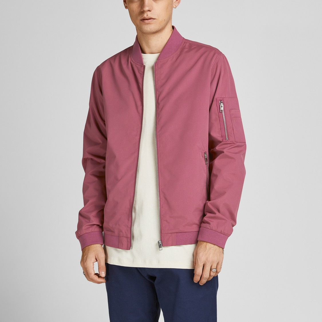 JACK & JONES Pūkinė striukė vyrams, Vyšninė, Striukės 4