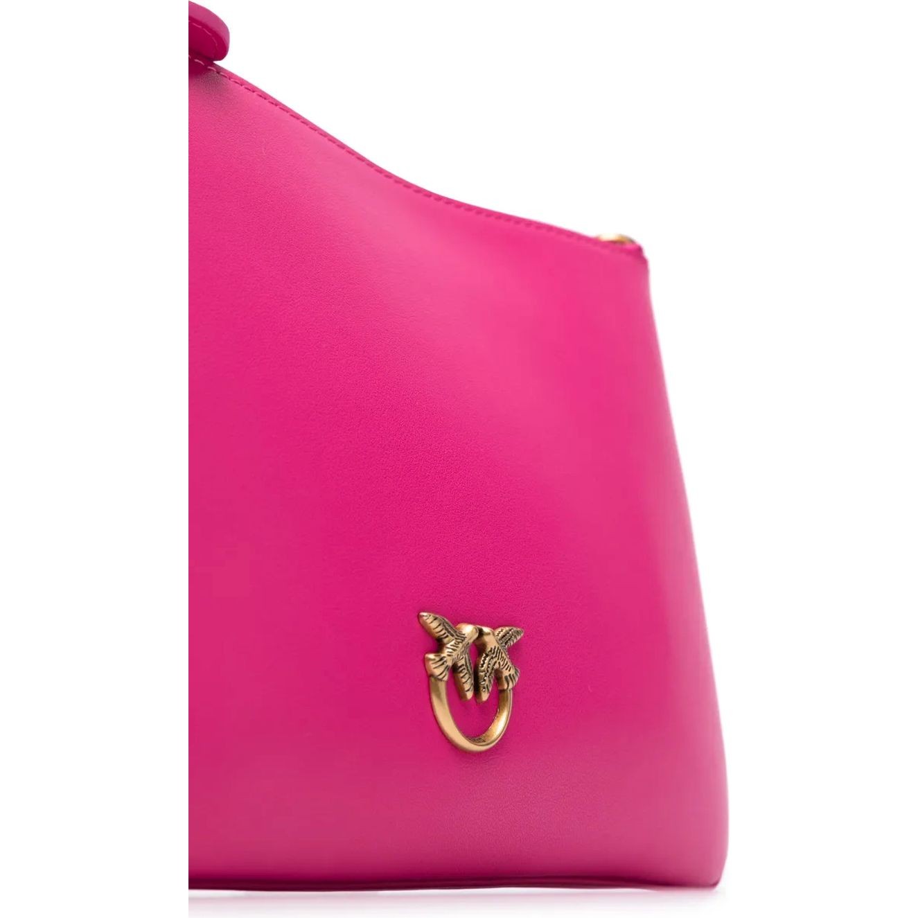 PINKO Delninukė moterims, Rožinė, Classic leather clutch bag 3
