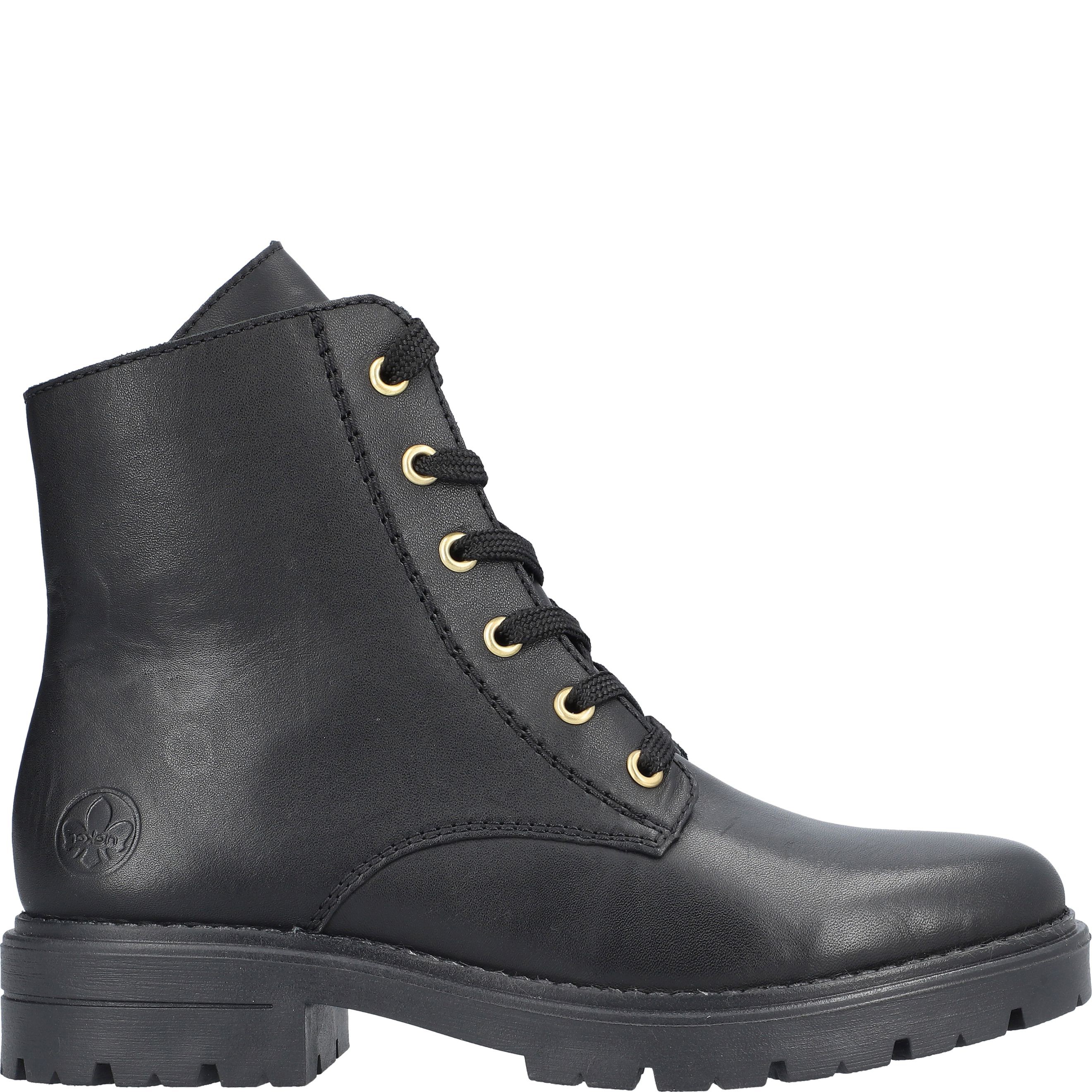RIEKER Aulinukai moterims, Juoda, Ladies mid height boots TOPS 5