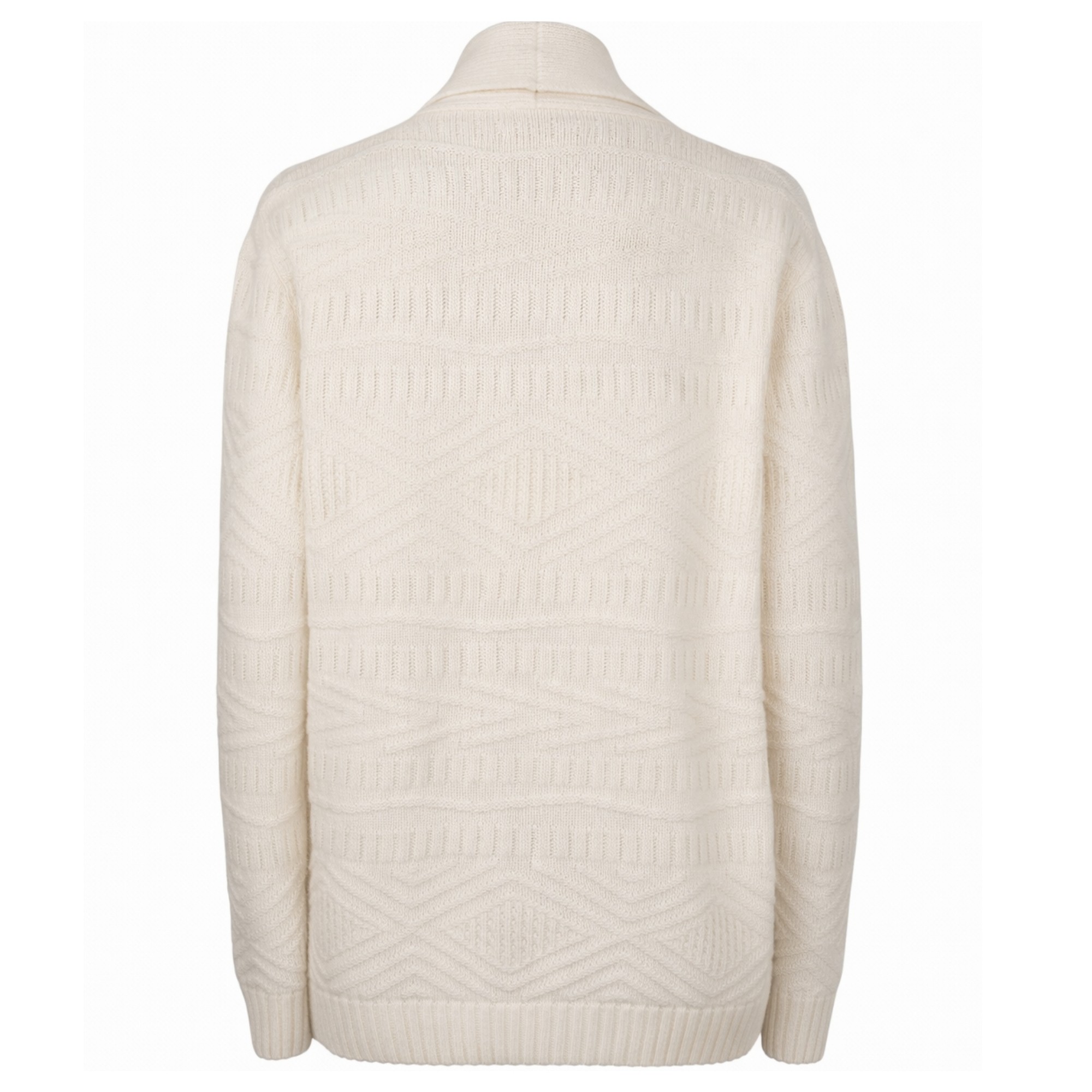 SERGIO MORETTI Kardiganas vyrams, Balta, Cardigans 2