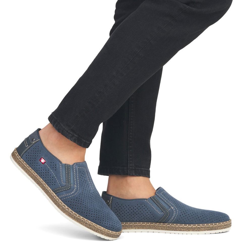 RIEKER Laisvalaikio bateliai vyrams, Mėlyna, LEISURE 2