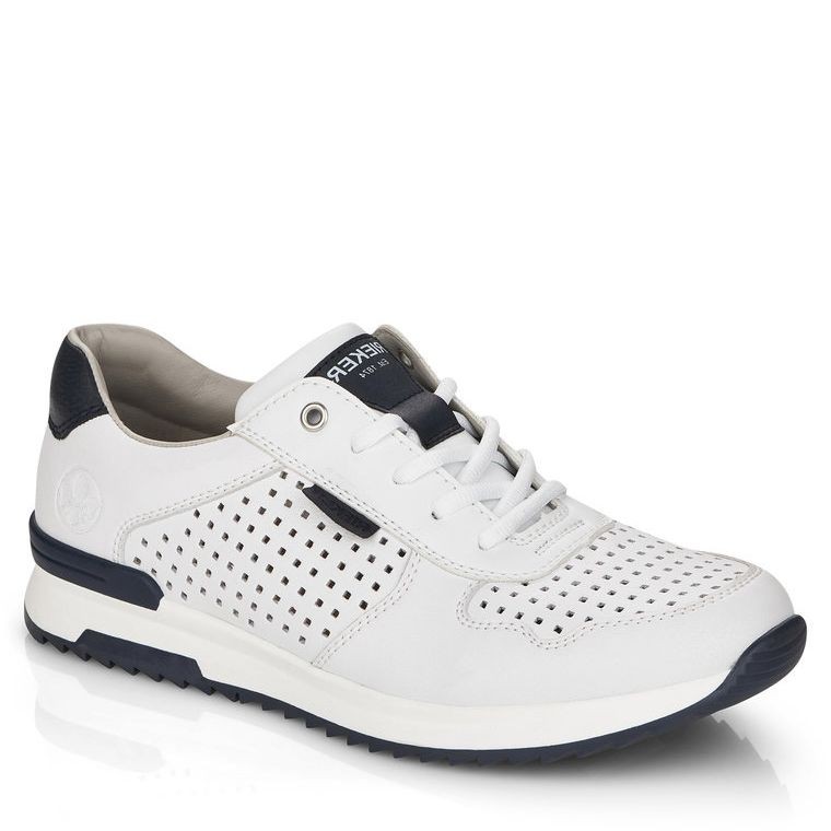RIEKER Sportiniai bateliai vyrams, Balta, SPORT SHOE 1